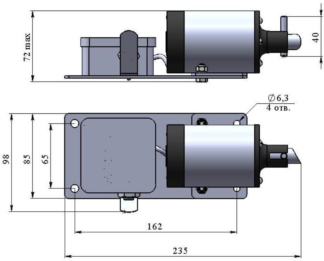 Электромагнитный привод ALLFA ПЭМ 091-24 купить в РусВенте, дилера ...