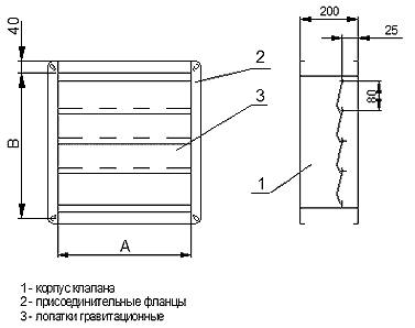 Схема и размеры КГ-000